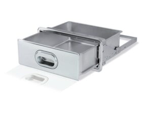 ART. 3073/1 PRIOLINOX SERIE 3000 CASSETTO PORTAOGGETTI CM. 35 X 13