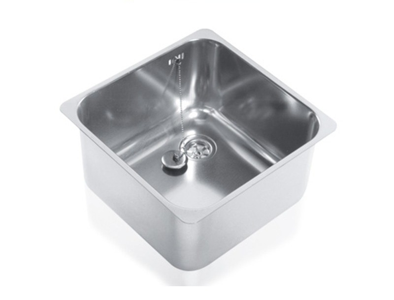 ART. 1420 PRIOLINOX ACCESSORI VASCHE LAVAGGIO INOX CM. 40 X 40 X h20 SALDARE