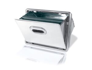 ART. 3075 PRIOLINOX SERIE 3000 TRAMOGGIA FONDI CAFFE’ CM. 35 X 28