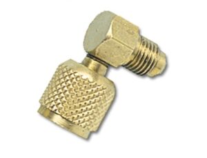 RACCORDO AD ANGOLO 90°  1/4 F. X 1/4 M. MOD. RG090